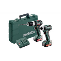 Набір інструментів Metabo Combo Set 2.7.5 12 V BL PowerMaxx (ударний гайковерт SSD 12 BL + ударний шурупокрут SB 12 BL)
