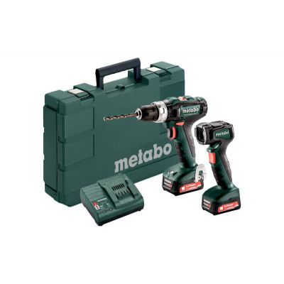 Акумуляторний ударний дриль-шурупокрут Metabo POWERMAXX SB 12 + ULA 12 LED