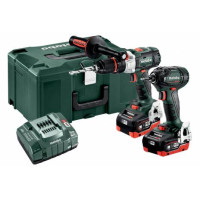 Набор инструментов Metabo Combo Set 2.1.15 18 V LiHD 2x5.5 Ah (ударный шуруповерт SB 18 LTX BL I + ударный гайковерт SSD 18 LTX 200 BL)