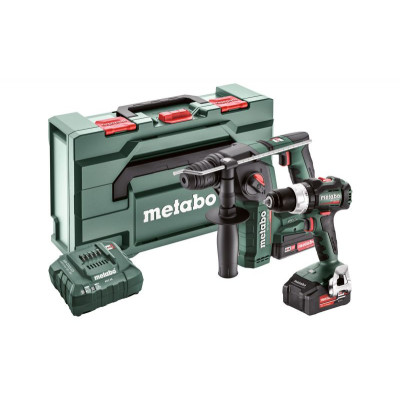 Набор инструментов Metabo Combo Set 2.5.2 18 V (шуруповерт BS 18 LT BL + перфоратор BH 18 LTX BL 16)
